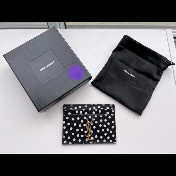 YSL Monogram Card Holder - Picture 2 of 6